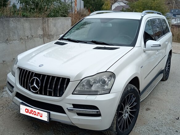 2011 Mercedes-Benz GL-Класс 350 I (X164) Рестайлинг, белый, 1950000 рублей