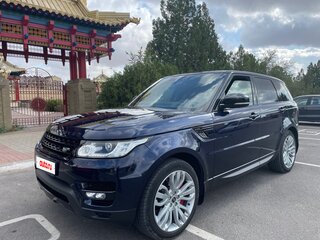 2013 Land Rover Range Rover Sport II, синий, 3000000 рублей, вид 4