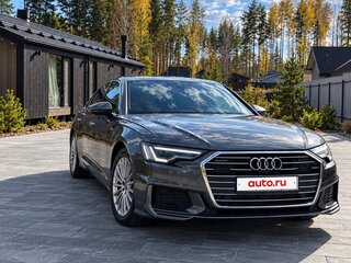 2020 Audi A6 45 TFSI V (C8), серый, 5350000 рублей, вид 1