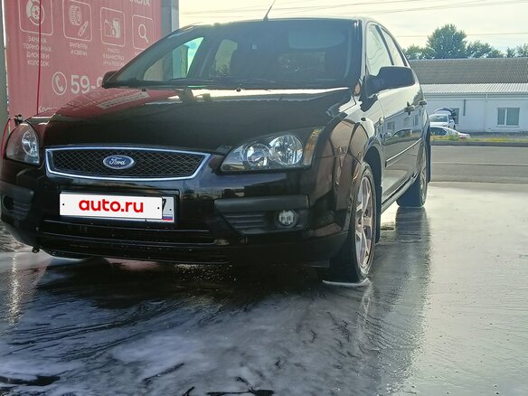2006 Ford Focus II, чёрный, 450000 рублей - вид 1