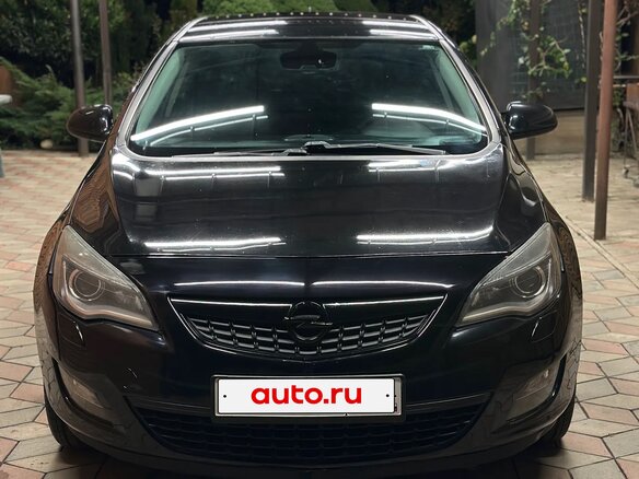 2011 Opel Astra J, чёрный, 560000 рублей - вид 4