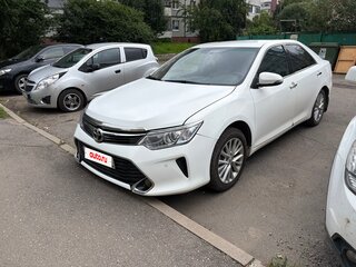 2015 Toyota Camry US Market VII (XV50) Рестайлинг, белый, 1100000 рублей, вид 5