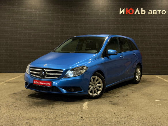 2013 Mercedes-Benz B-Класс 200 II (W246), голубой, 1150000 рублей