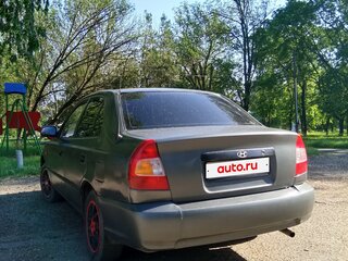 2004 Hyundai Accent ТагАЗ II, серый, 270000 рублей, вид 2