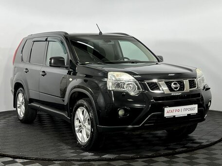 2013 Nissan X-Trail II Рестайлинг, чёрный, 1305000 рублей, вид 4