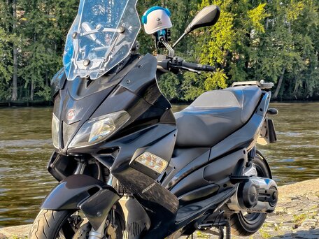 2007 Gilera Nexus, чёрный, 389999 рублей, вид 1