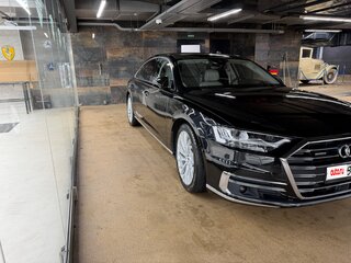 2018 Audi A8 Long 55 TFSI IV (D5), чёрный, 4599999 рублей, вид 4