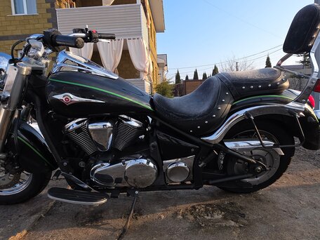 2014 Kawasaki VN900 Vulcan, чёрный, 550000 рублей, вид 3