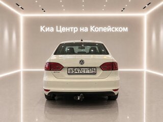 2014 Volkswagen Jetta VI, белый, 1195000 рублей, вид 5