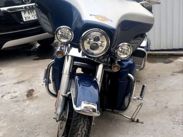 1999 Harley-Davidson Electra Glide, синий, 750000 рублей - вид 7