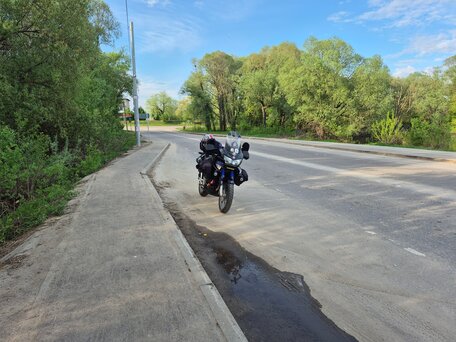 2003 Honda XL1000V Varadero, синий, 500000 рублей, вид 3