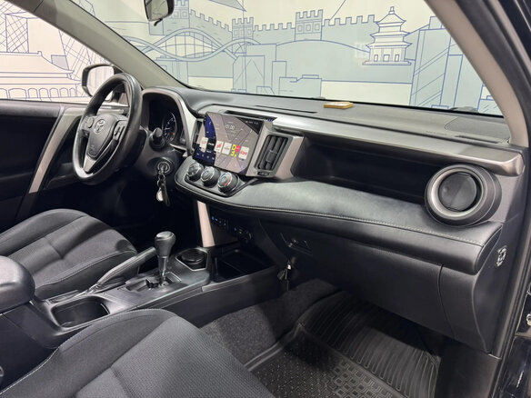 2017 Toyota RAV4 IV (XA40) Рестайлинг, чёрный, 2280000 рублей - вид 16