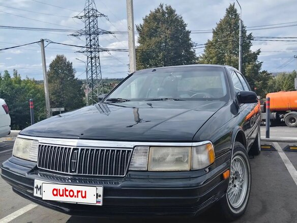 1991 Lincoln Continental VIII, серый, 620000 рублей - вид 11
