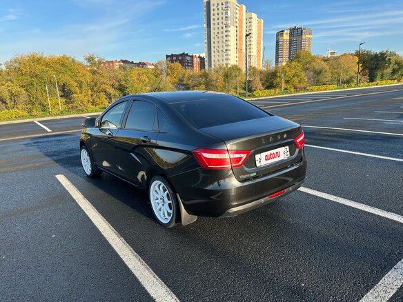 2018 Lada (ВАЗ) Vesta CNG I, чёрный, 690000 рублей - вид 6