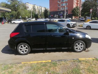 2008 Nissan Tiida I, чёрный, 540000 рублей, вид 3