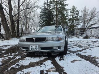2002 Mitsubishi Diamante II, серебристый, 650000 рублей, вид 3