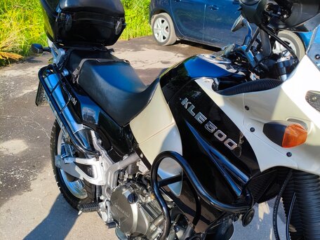 2002 Kawasaki KLE 500, чёрный, 495000 рублей, вид 3