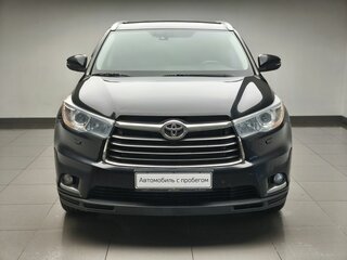 2015 Toyota Highlander III (XU50), чёрный, 2617000 рублей, вид 2