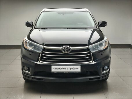 2015 Toyota Highlander III (XU50), чёрный, 2563000 рублей, вид 2