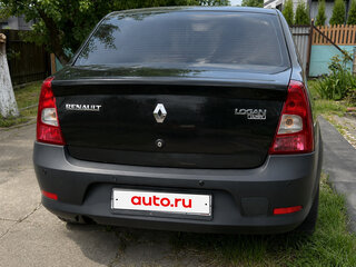 2012 Renault Logan I Рестайлинг, чёрный, 510000 рублей, вид 3