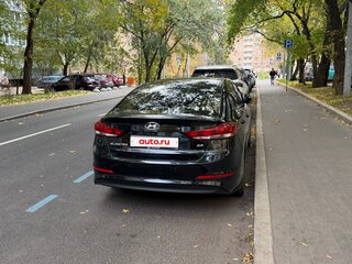 2016 Hyundai Elantra VI (AD), чёрный, 1200000 рублей, вид 2