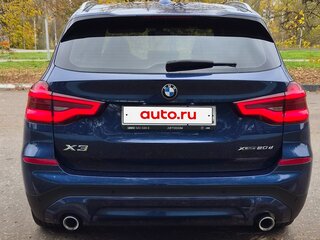2021 BMW X3 20d xDrive III (G01), синий, 4300000 рублей, вид 3