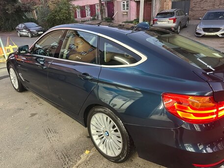 2014 BMW 3 серии Gran Turismo 328i xDrive VI (F3x), синий, 1990000 рублей, вид 4