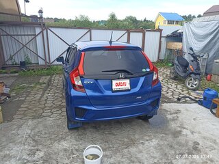 2014 Honda Fit III, синий, 950000 рублей, вид 4