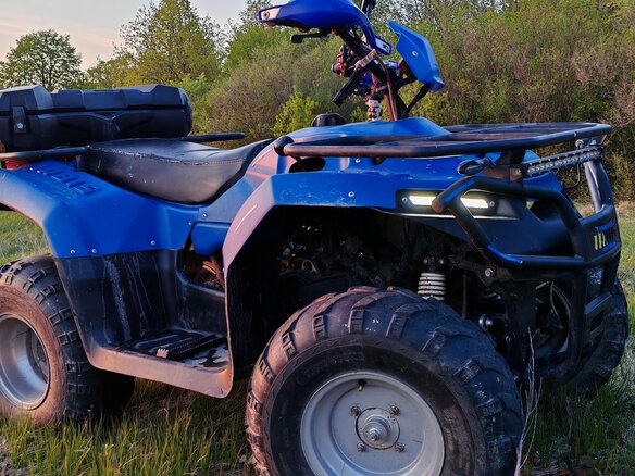 2023 Irbis ATV 200U, синий, 200000 рублей - вид 1