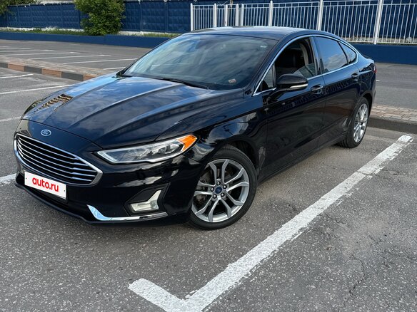 2019 Ford Fusion (North America) II Рестайлинг, чёрный, 1600000 рублей