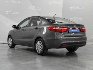 2013 Kia Rio III, серый, 600000 рублей, вид 3