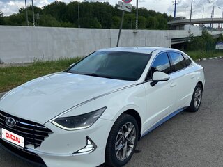 2021 Hyundai Sonata VIII (DN8), белый, 1900000 рублей, вид 1