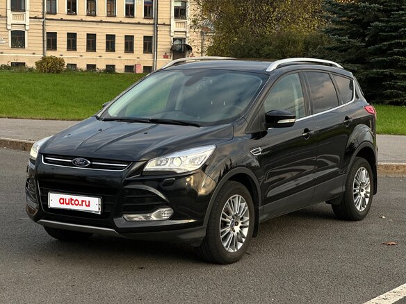 2013 Ford Kuga II, чёрный, 1250000 рублей - вид 1