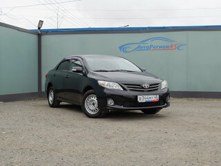 2013 Toyota Corolla X (E140, E150) Рестайлинг, чёрный, 990000 рублей, вид 4