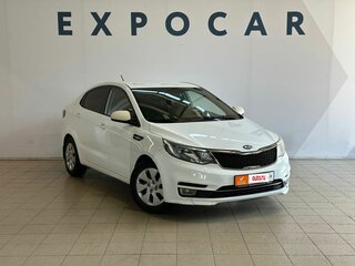 2015 Kia Rio III, белый, 830000 рублей, вид 2