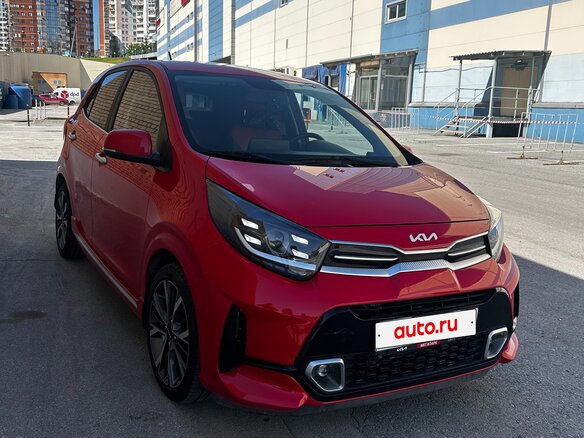 2022 Kia Picanto III Рестайлинг, красный, 1670000 рублей
