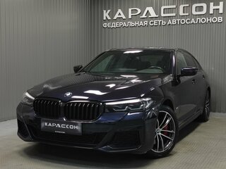 2021 BMW 5 серии 530e xDrive VII (G30/G31/G38) Рестайлинг, синий, 4700000 рублей, вид 1