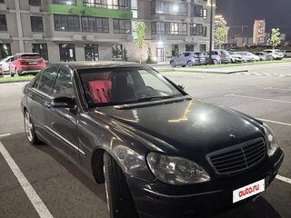 1999 Mercedes-Benz S-Класс 430 IV (W220), чёрный, 550000 рублей, вид 2
