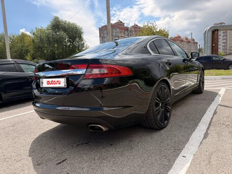 2011 Jaguar XF I, чёрный, 1350000 рублей, вид 3