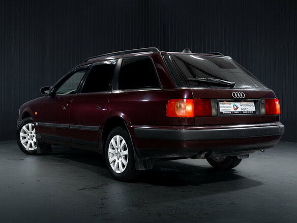 1994 Audi 100 IV (C4), красный, 390000 рублей - вид 4