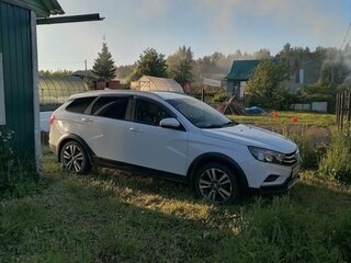 2019 Lada (ВАЗ) Vesta SW Cross I, белый, 1250000 рублей, вид 3