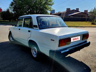 2005 Lada (ВАЗ) 2107, белый, 120000 рублей, вид 3