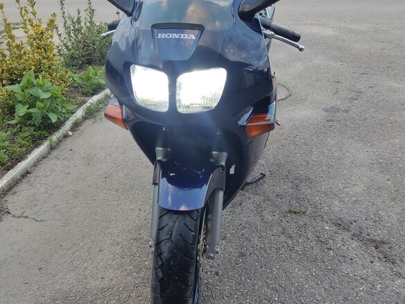1996 Honda VFR 750, синий, 350000 рублей