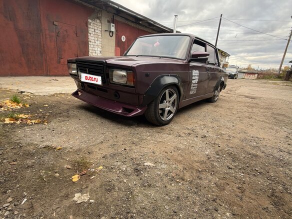 2000 Lada (ВАЗ) 2107, белый, 150000 рублей
