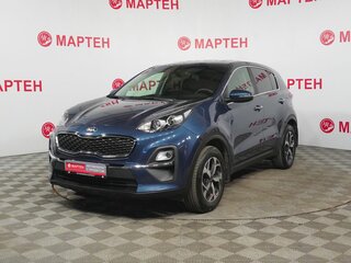 2021 Kia Sportage IV Рестайлинг, синий, 2198000 рублей, вид 1