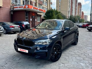 2016 BMW X6 30d II (F16), чёрный, 3500000 рублей, вид 1