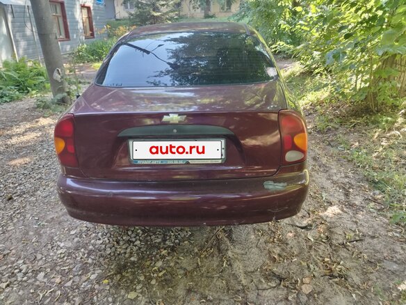 2009 Chevrolet Lanos I, пурпурный - вид 2
