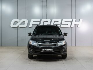 2014 Lada (ВАЗ) Granta I, чёрный, 539000 рублей, вид 3