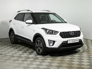 2021 Hyundai Creta I Рестайлинг, белый, 1650000 рублей, вид 3