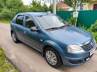 2010 Renault Logan I Рестайлинг, синий, 400000 рублей, вид 3